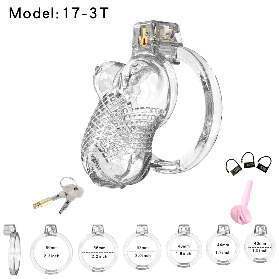 ABS Male Chastity Device, gallery view 19