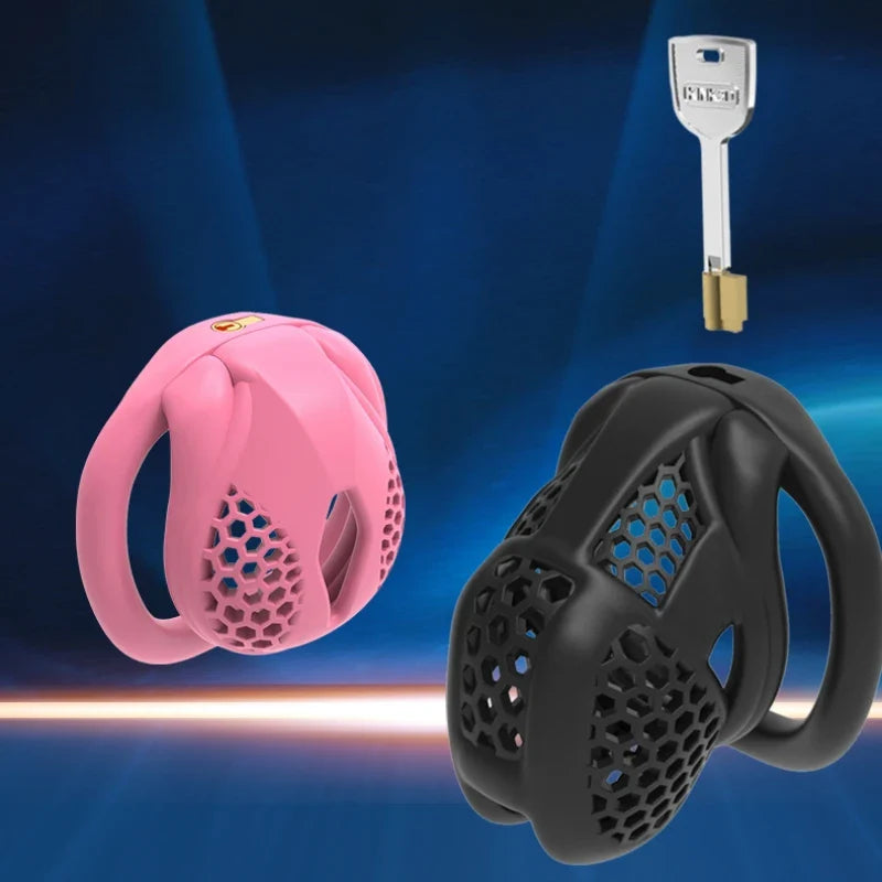 NEW 3D Printed Breathable Male Chastity Device, gallery view 2