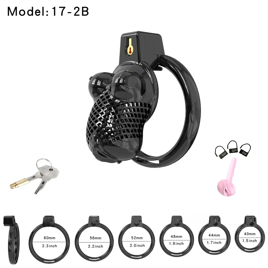 ABS Male Chastity Device, gallery view 12