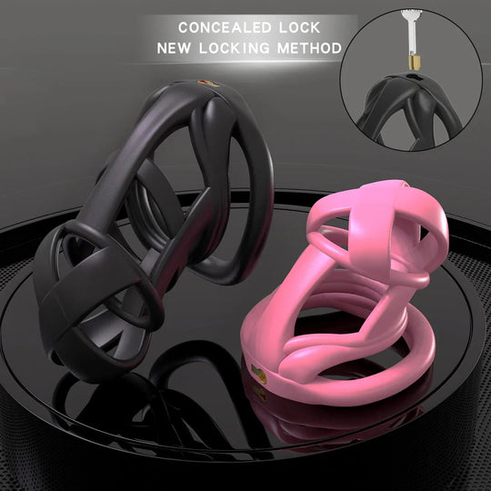 The Model X Male Chastity Cage product view