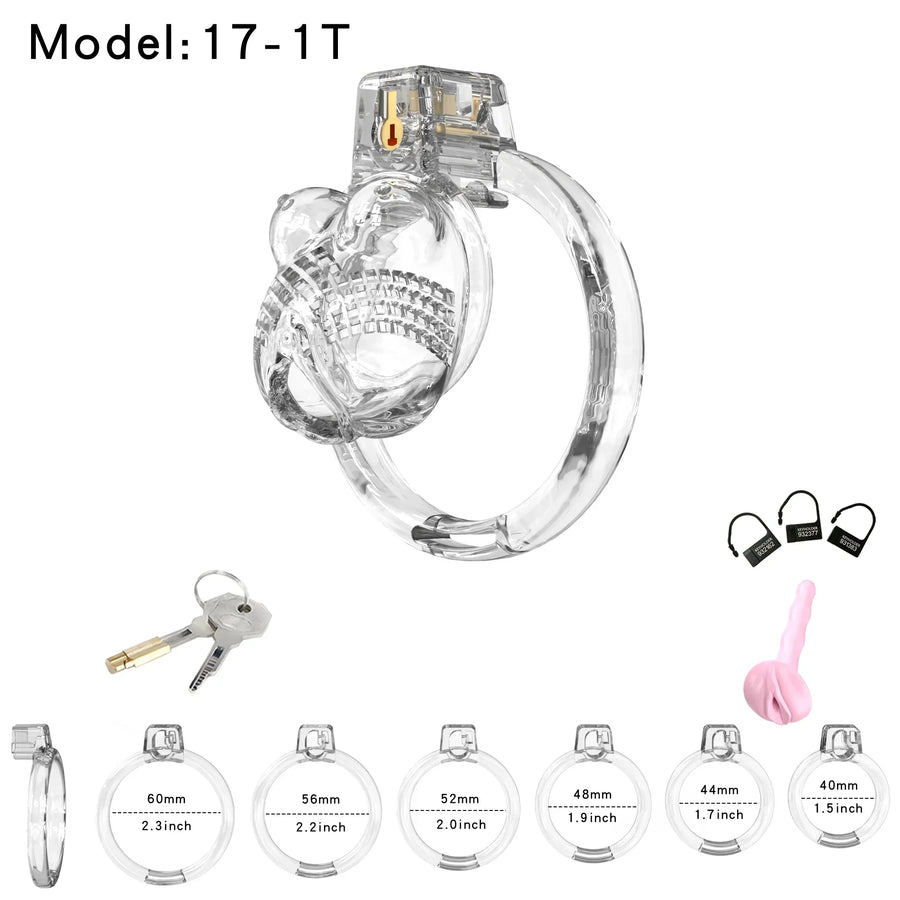 ABS Male Chastity Device, gallery view 17