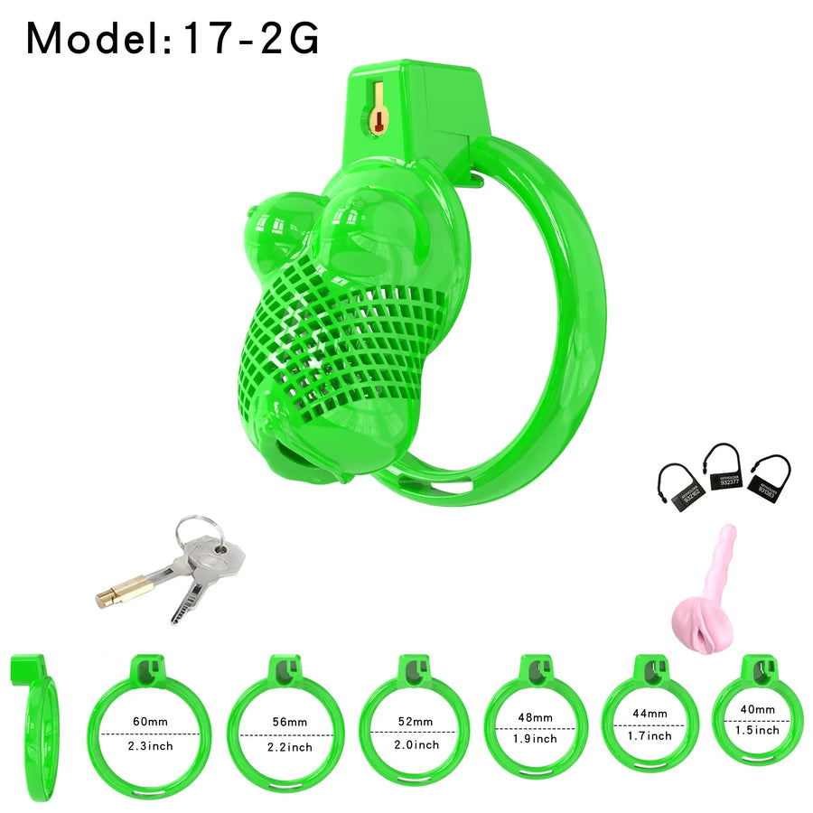 ABS Male Chastity Device, gallery view 24