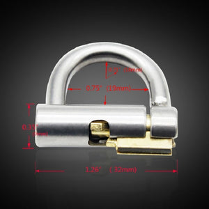 D-Ring PA Lock Glans Piercing SQ062
