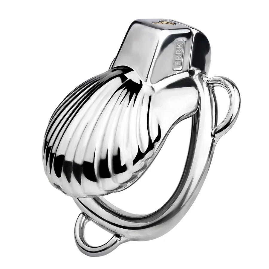 Small Shell Shaped Chastity Cage, gallery view 7
