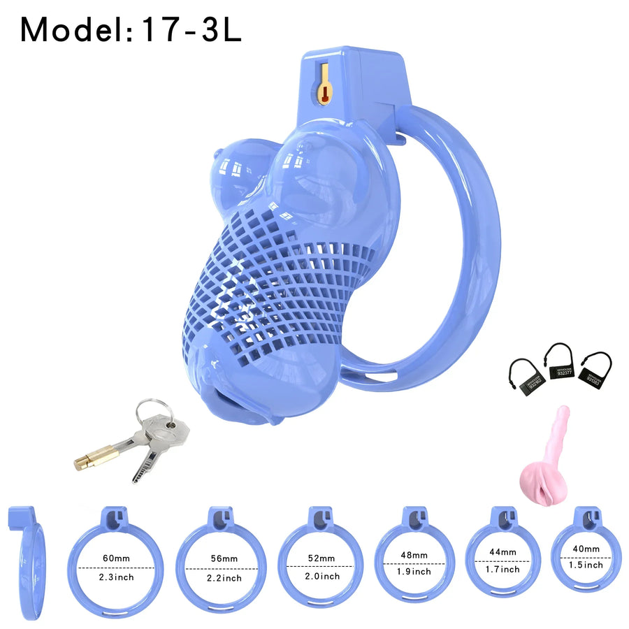 ABS Male Chastity Device, gallery view 22