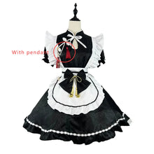 Lade das Bild in den Galerie-Viewer, Dienstmädchen Lolita Cosplay Kostüm S-5XL 
