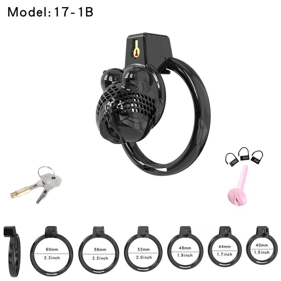 ABS Male Chastity Device, gallery view 11