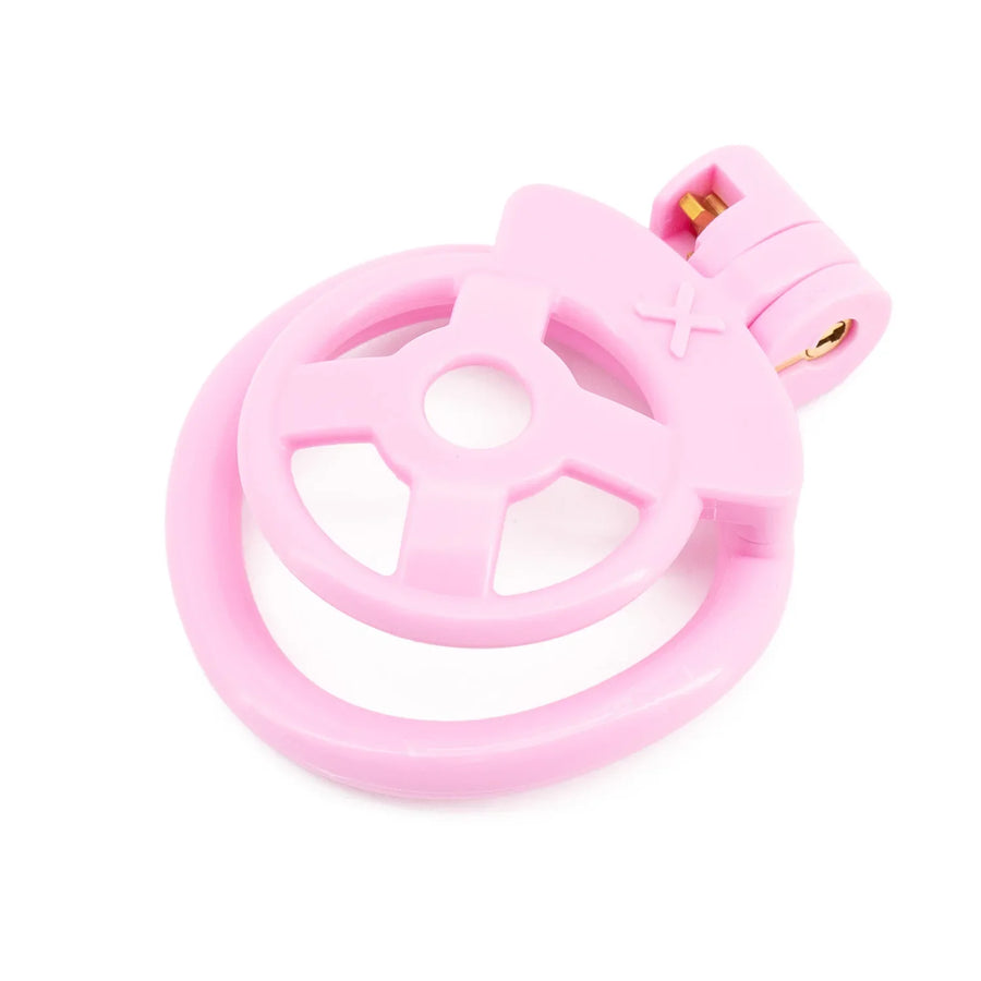 Light Cute Small Pot Lid Chastity Cage, gallery view 5