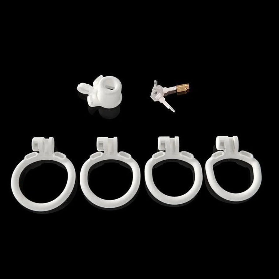 BDSM Sissy Slave Inverted Male Chastity Cage, gallery view 7