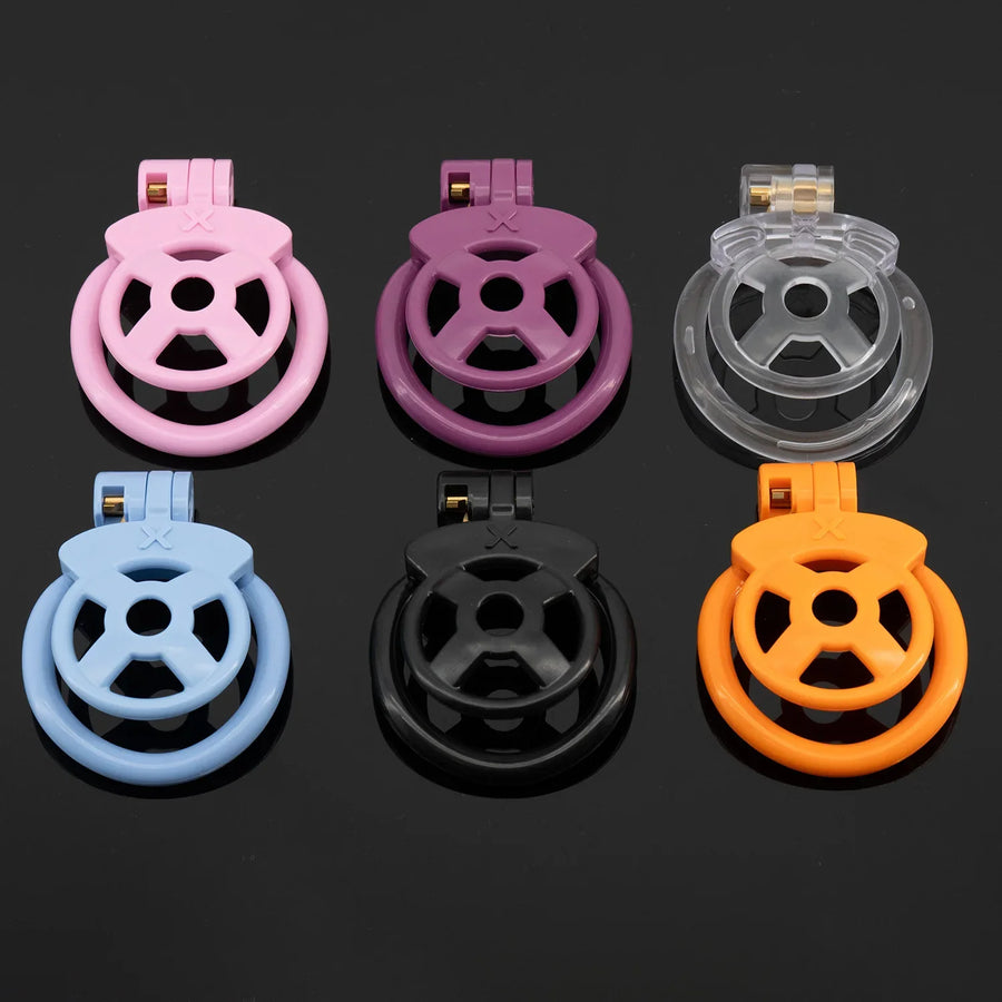 Light Cute Small Pot Lid Chastity Cage, gallery view 3