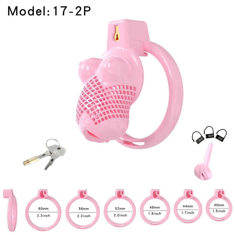 ABS Male Chastity Device, gallery view 9