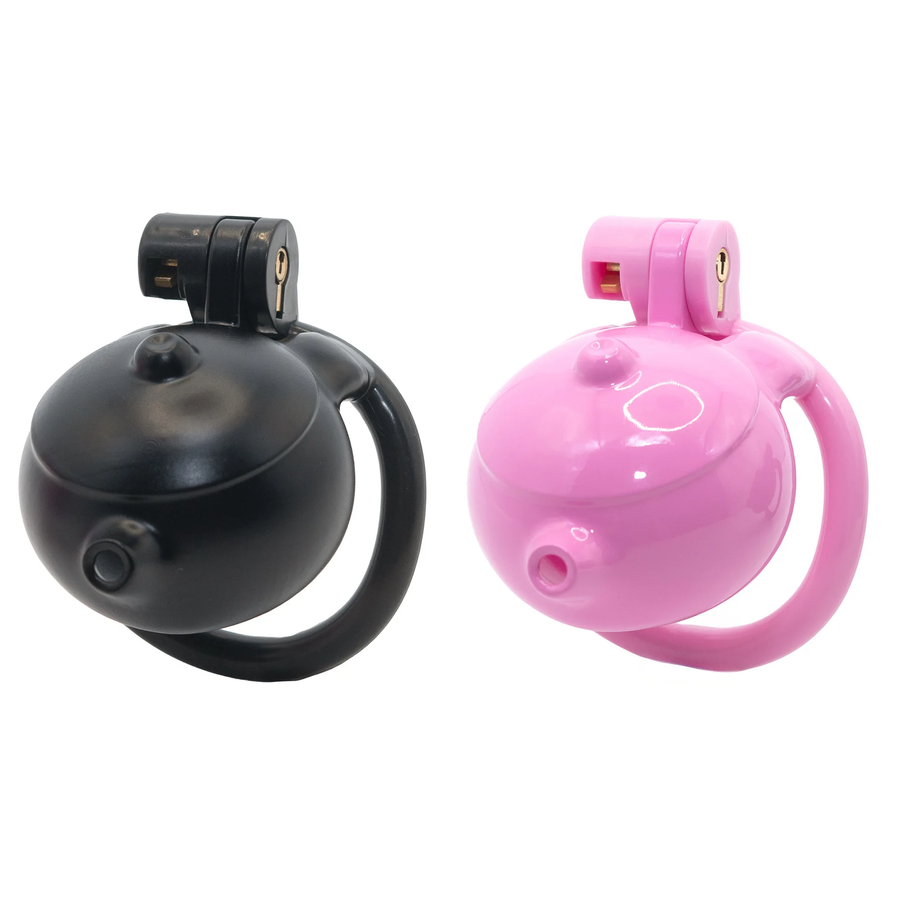 Sissy Teapot Design Chastity Cage - 1