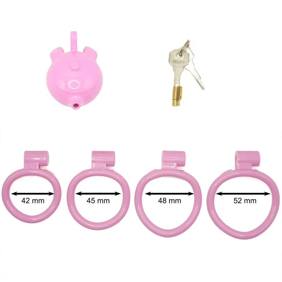 Sissy Teapot Design Chastity Cage - 4
