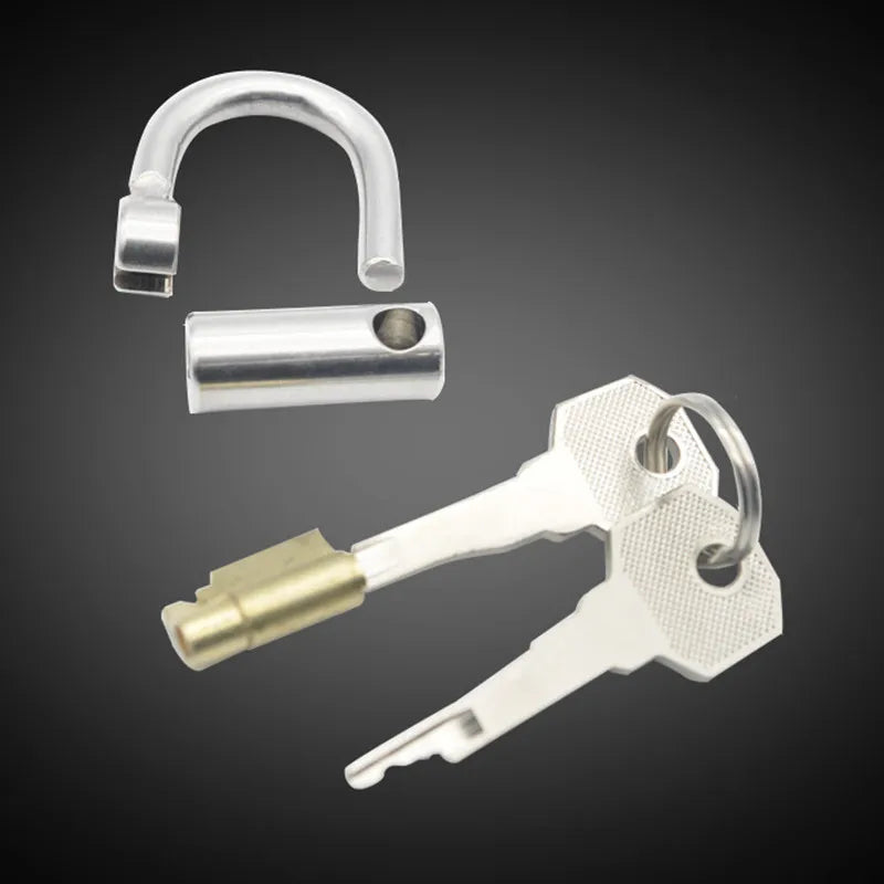 Stainless Steel PA Lock Cock Cage with D-Ring, gallery view 5