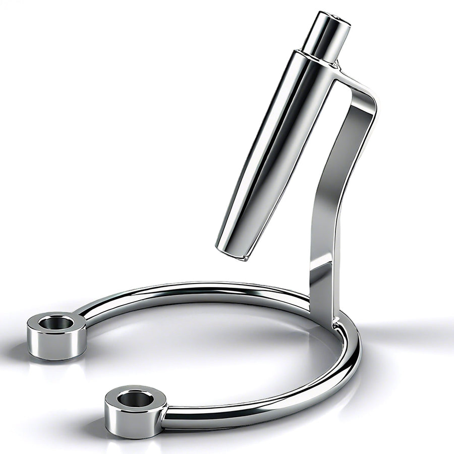 Stainless Steel Bead PA Chastity Cage 6