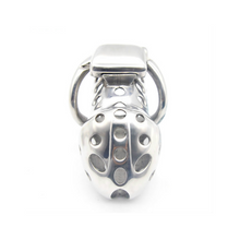 Load image into Gallery viewer, The Intensive Cell Steel Chastity Cage in alternate gallery view 2
