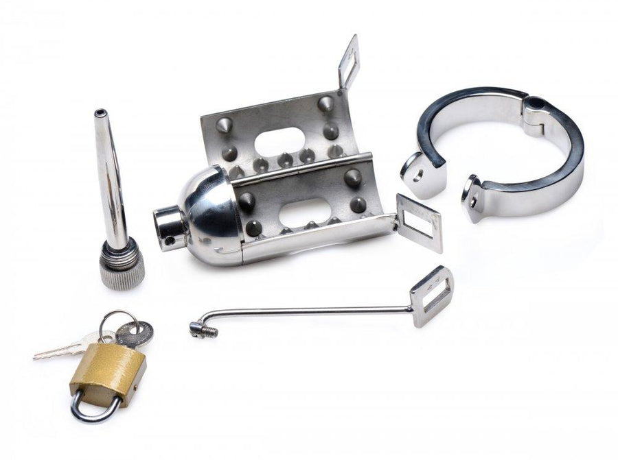 Spiked Chamber Chastity Cage, gallery view 4