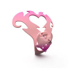 Charger l'image dans la galerie, Angel's Heart Chastity Belt Adjustable - 1
