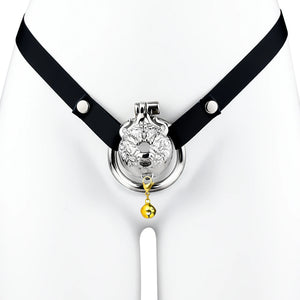 Beast Penis Locker With Chastity Bell