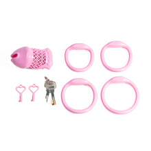 Load image into Gallery viewer, Beginner 3D Printed Resin Male Chastity Cage
