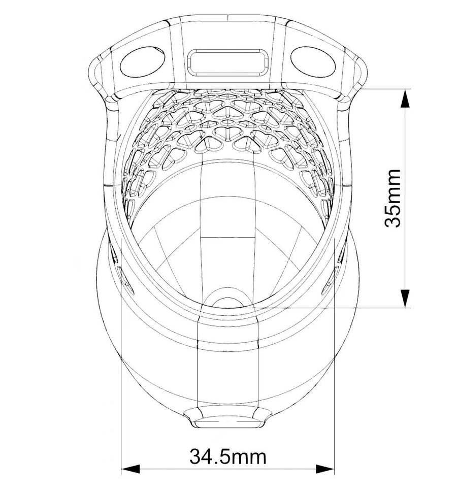 Beginner 3D Printed Resin Male Chastity Cage, gallery view 18