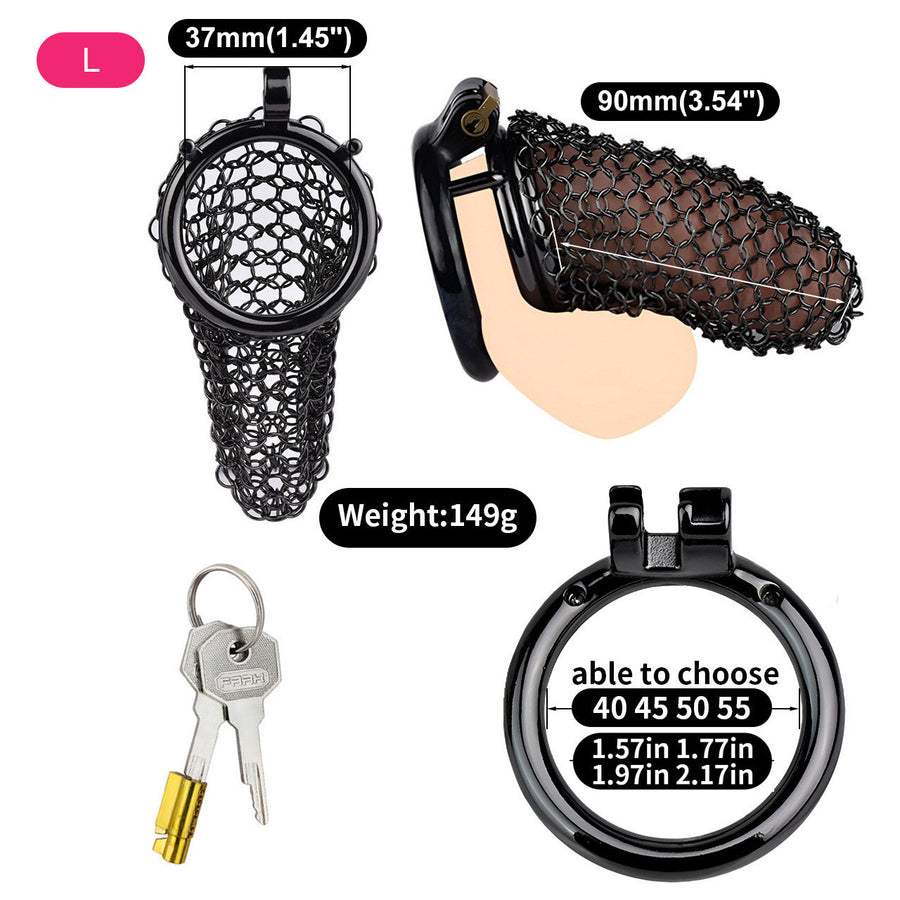 Soft Armor Chastity Cage, gallery view 5