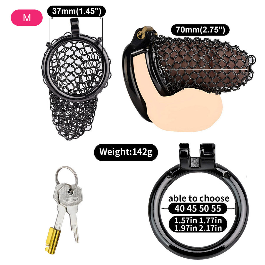 Soft Armor Chastity Cage, gallery view 4