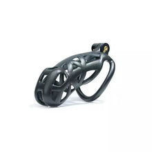 Lade das Bild in den Galerie-Viewer, Black Mamba Chastity Cage Kit 1.77 To 4.13 Inches Long in alternate gallery view 7

