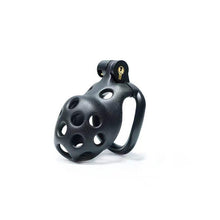 Lade das Bild in den Galerie-Viewer, Black Hole Mamba Chastity Cage Kit 1.77 To 4.13 Inches in alternate gallery view 4
