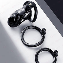 Load image into Gallery viewer, Black Metal Chastity Lock
