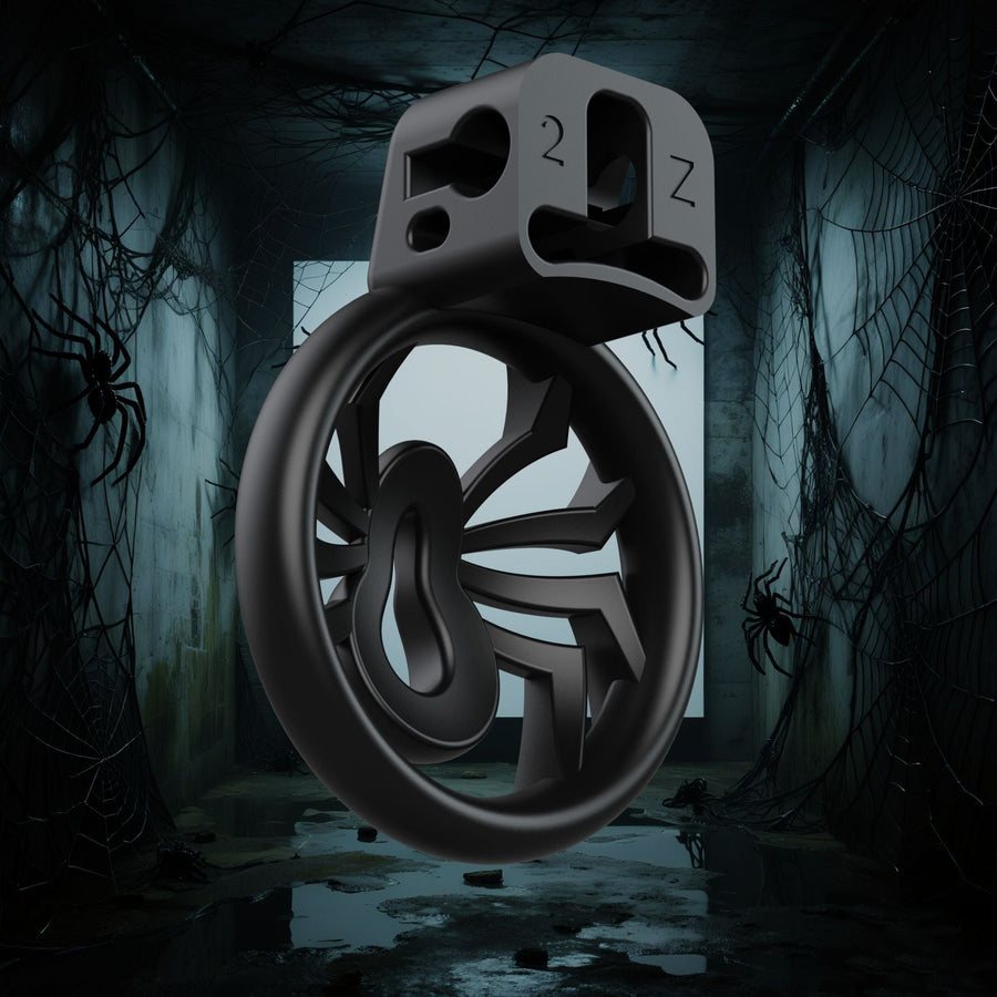 Black Spider CB Chastity Cage, gallery view 7