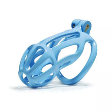 Lade das Bild in den Galerie-Viewer, Blue Stripe Mamba Chastity Cage Kit 1.77 To 4.13 Inches in alternate gallery view 6
