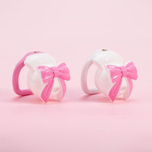 Lade das Bild in den Galerie-Viewer, Bowknot Lid Chastity Cage Invisible

