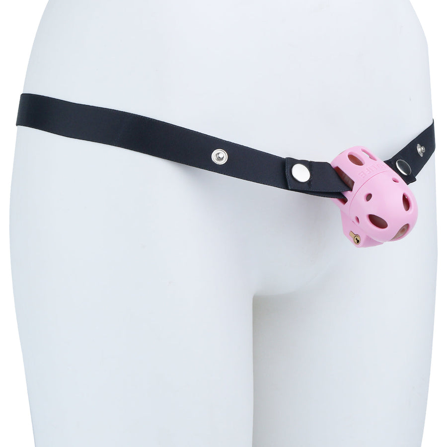 Bullet-shaped Ringless Chastity Cage - 10