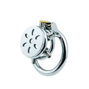 Flat Chastity Lock With Spikes