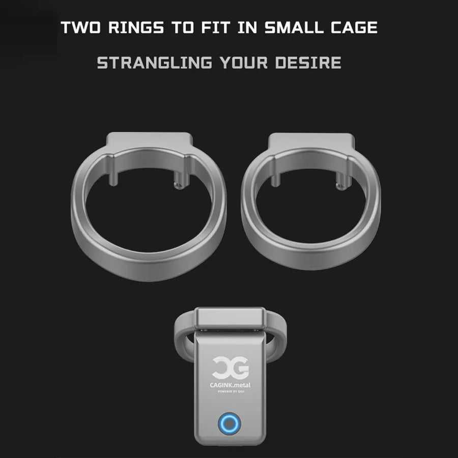 Cagink Metal Chastity Cage Micro Version, gallery view 7