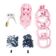 Load image into Gallery viewer, FlexiSpike Chastity Cage-size
