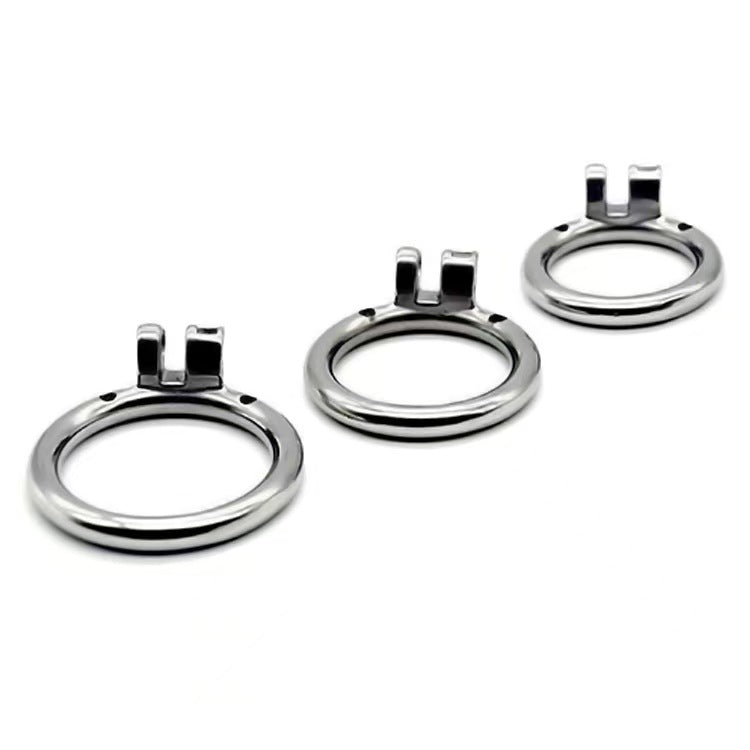Stainless Steel Round/Arc Chastity Ring, gallery view 6