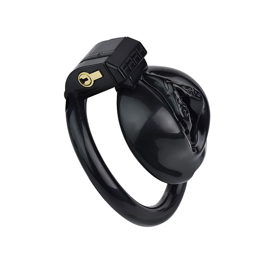 Clit Chastity Cage Black Pink, gallery view 6
