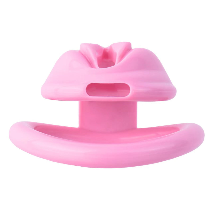 Clit Chastity Cage Black Pink, gallery view 4