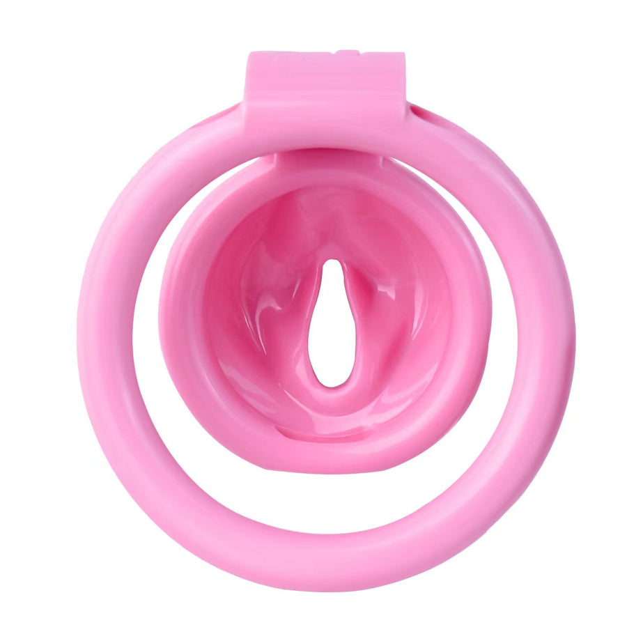 Clit Chastity Cage Black Pink, gallery view 13