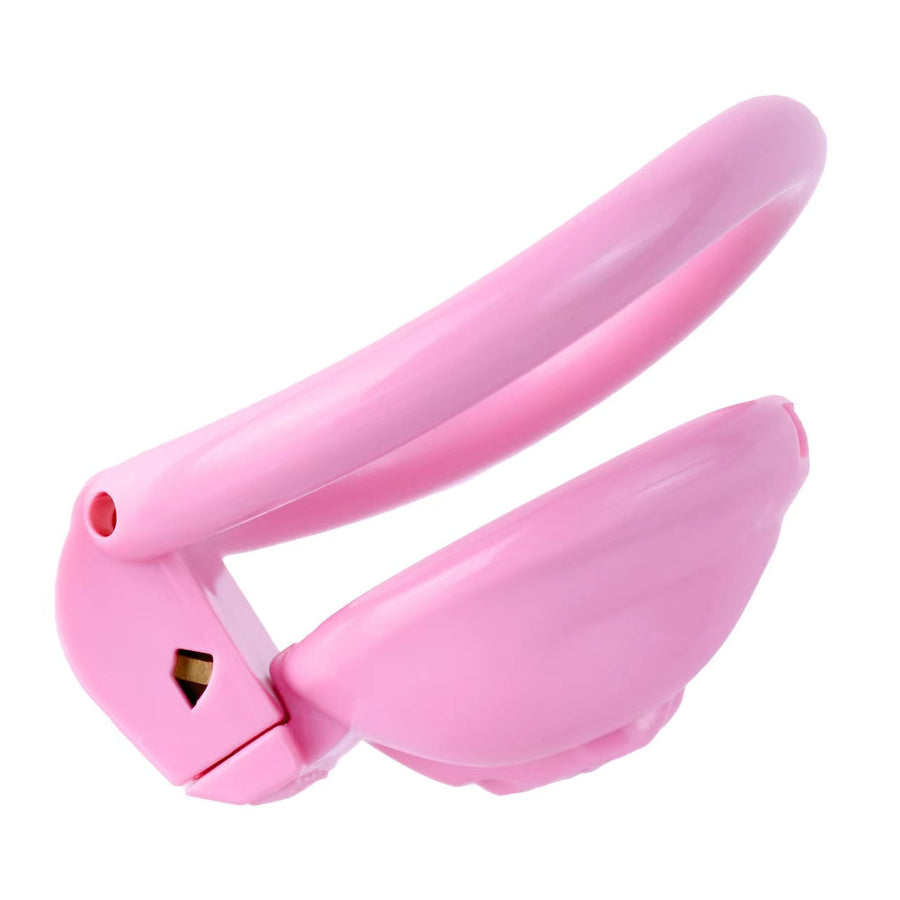 Clit Chastity Cage Black Pink, gallery view 14