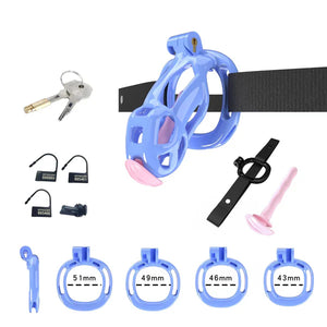 Cobra Chastity Set With Belt  -20