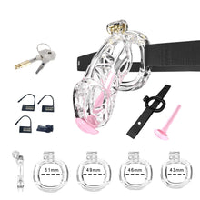 Load image into Gallery viewer, Cobra Chastity Set With Belt  -24
