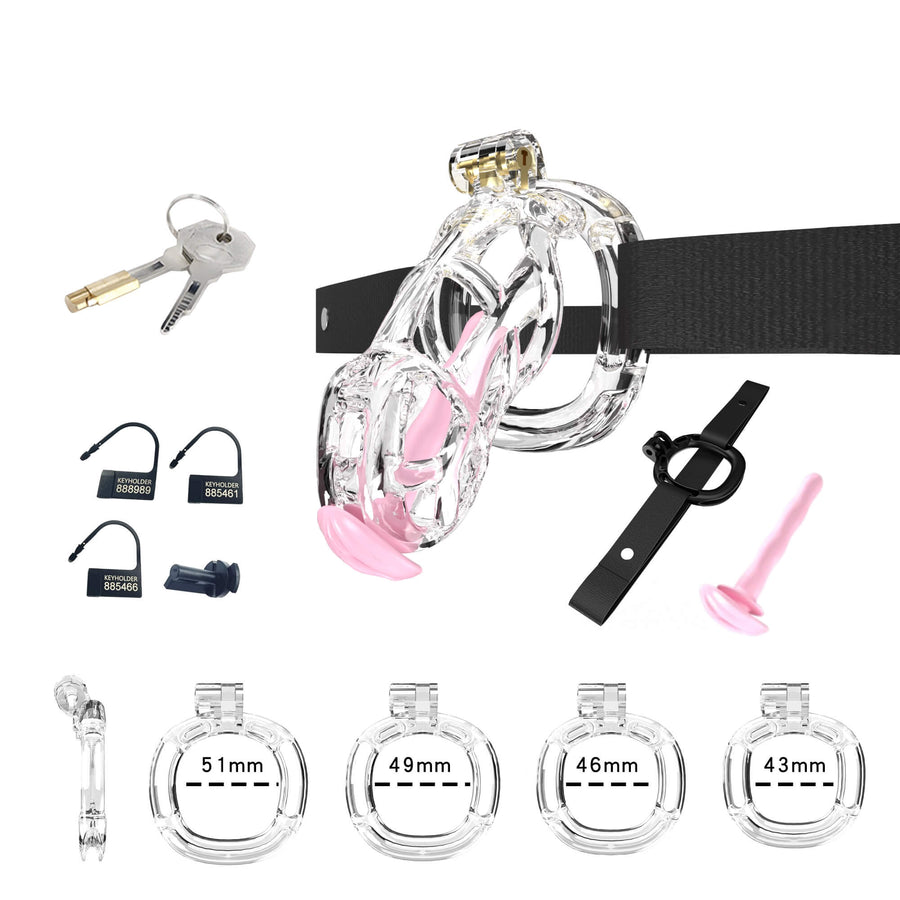 Cobra Chastity Cage With Belt and Urethal, gallery view 23