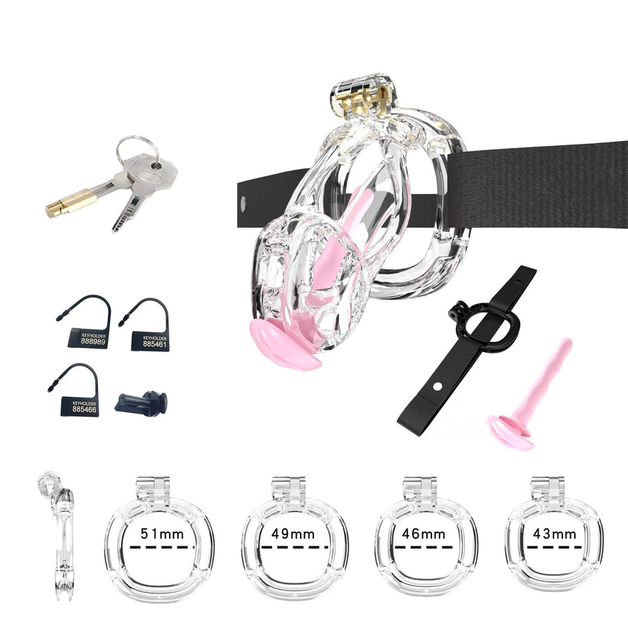 Cobra Chastity Set With Belt -27