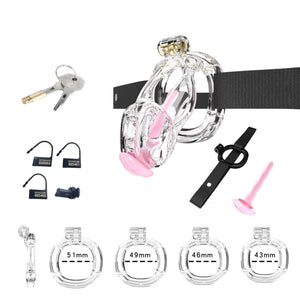 Cobra Chastity Set With Belt -27