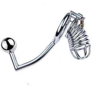 Condemned Penetration Cage with Anal Plug