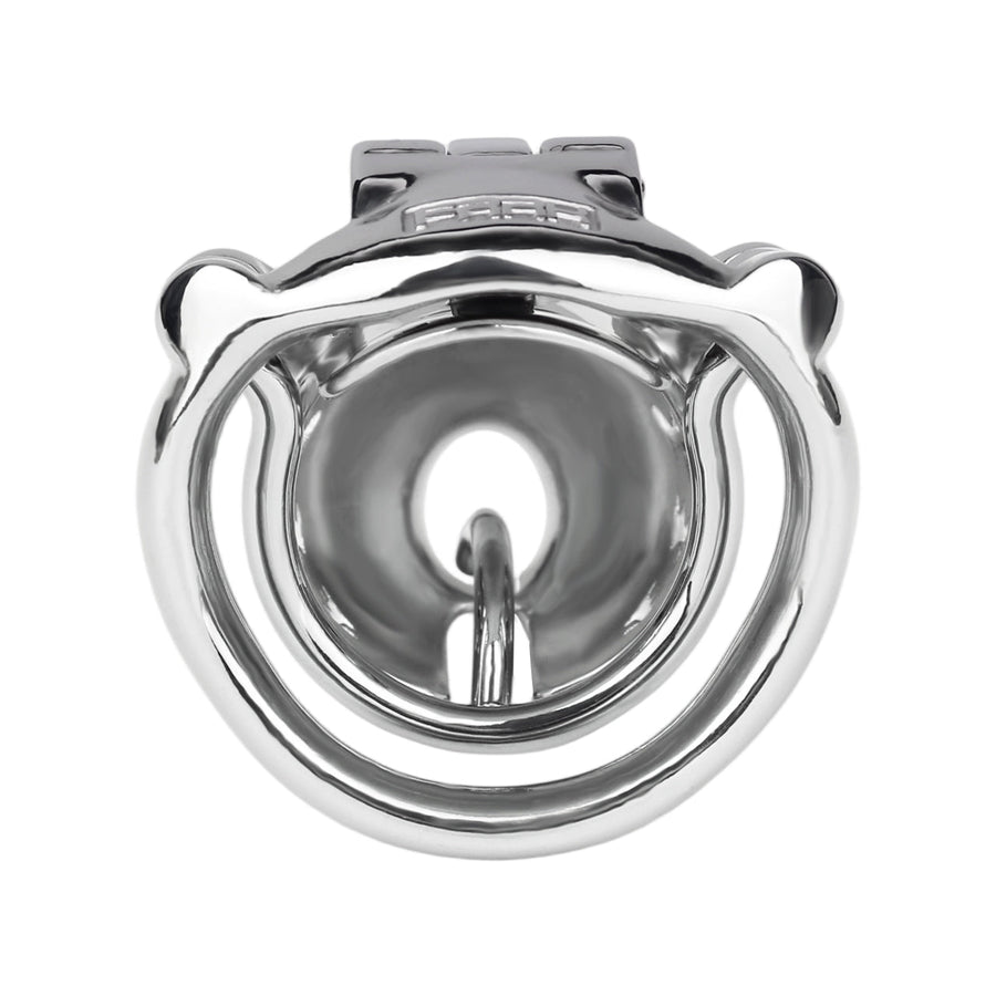 Dolphin Chastity Cage With PA Piercing  -7