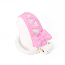 Lade das Bild in den Galerie-Viewer, Double Color Butterfly Knot Chastity Cage 2
